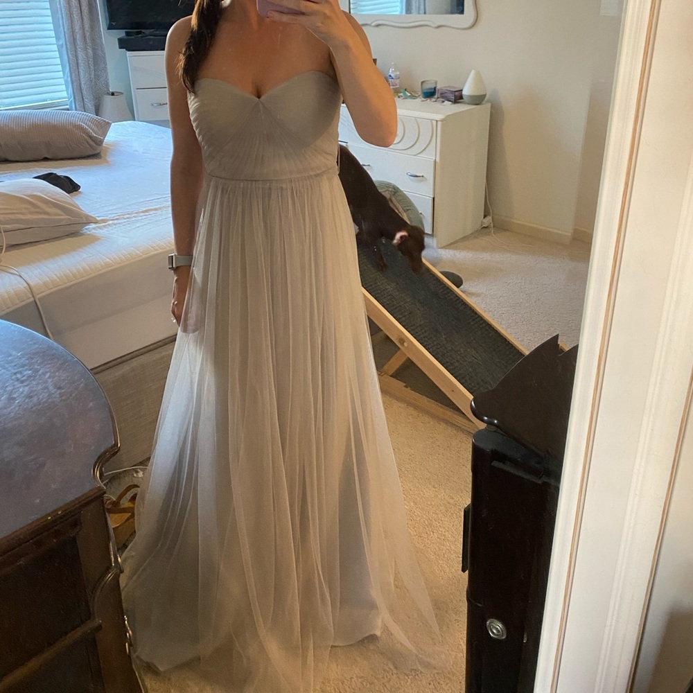 Jenny Yoo “Annabelle” dress. Has convertible straps to change style.